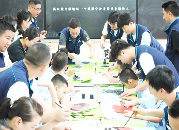 Integrated Activity at Special Education School in Gaoxin District